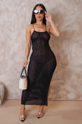Sweet Summer midi dress- Black