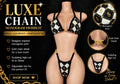 Luxe Chain Monogram swimsuit