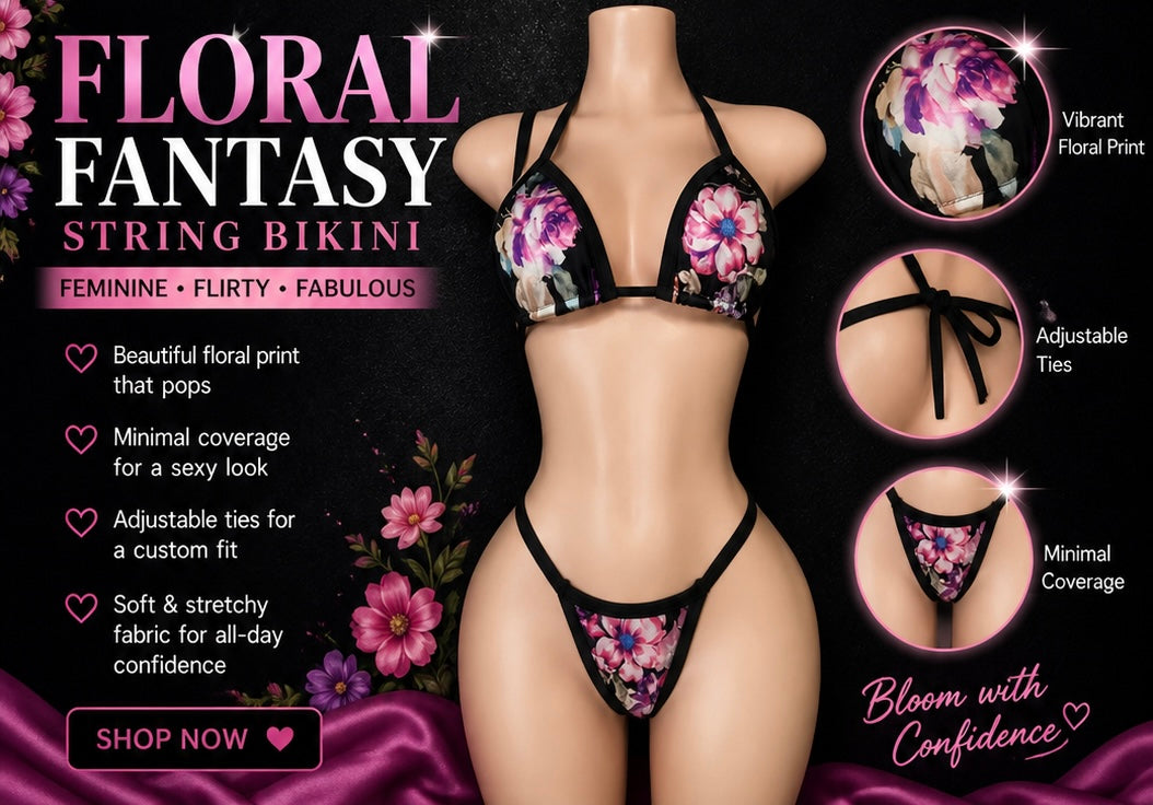 Floral Fantasy Bikini
