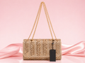 Gold Chain Clutch -Gold